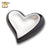 K611  Brushed Pewter Midnight Heart, Keepsake