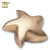 K620  Brushed Gold Star